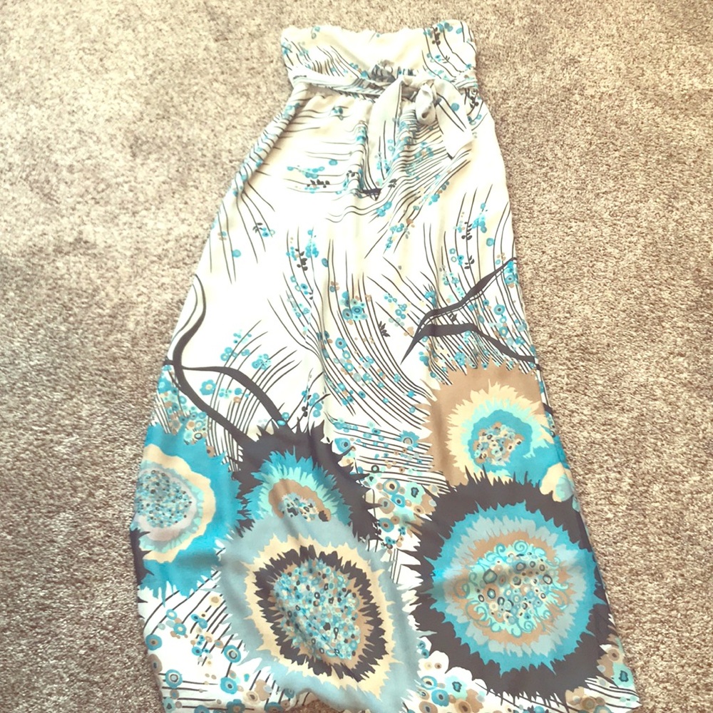 Charlotte Russe Strapless Maxi Dress